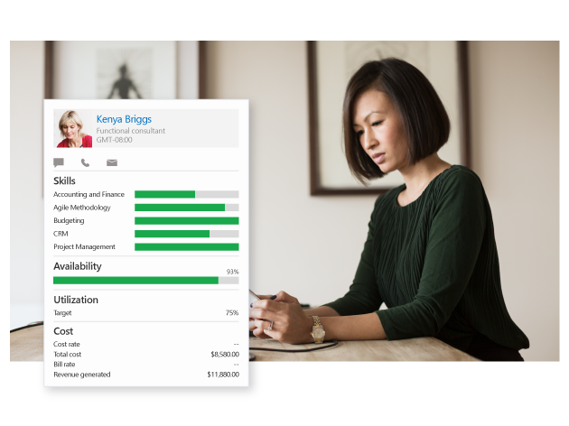 Microsoft Dynamics 365 Proje Yöneticisi proje planlama